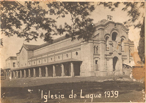 Iglesia de Luque año 1939