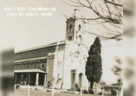 Iglesia de Luque año 1950