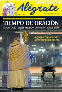 Tapa Revista Alegrate Marzo 2020