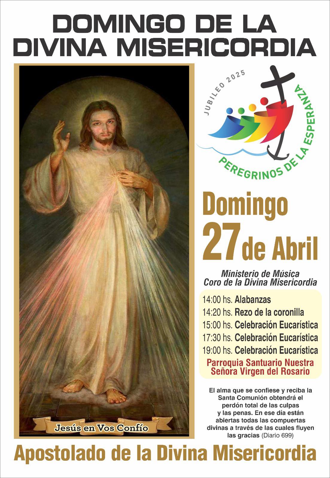 Domingo de la Divina Misericordia