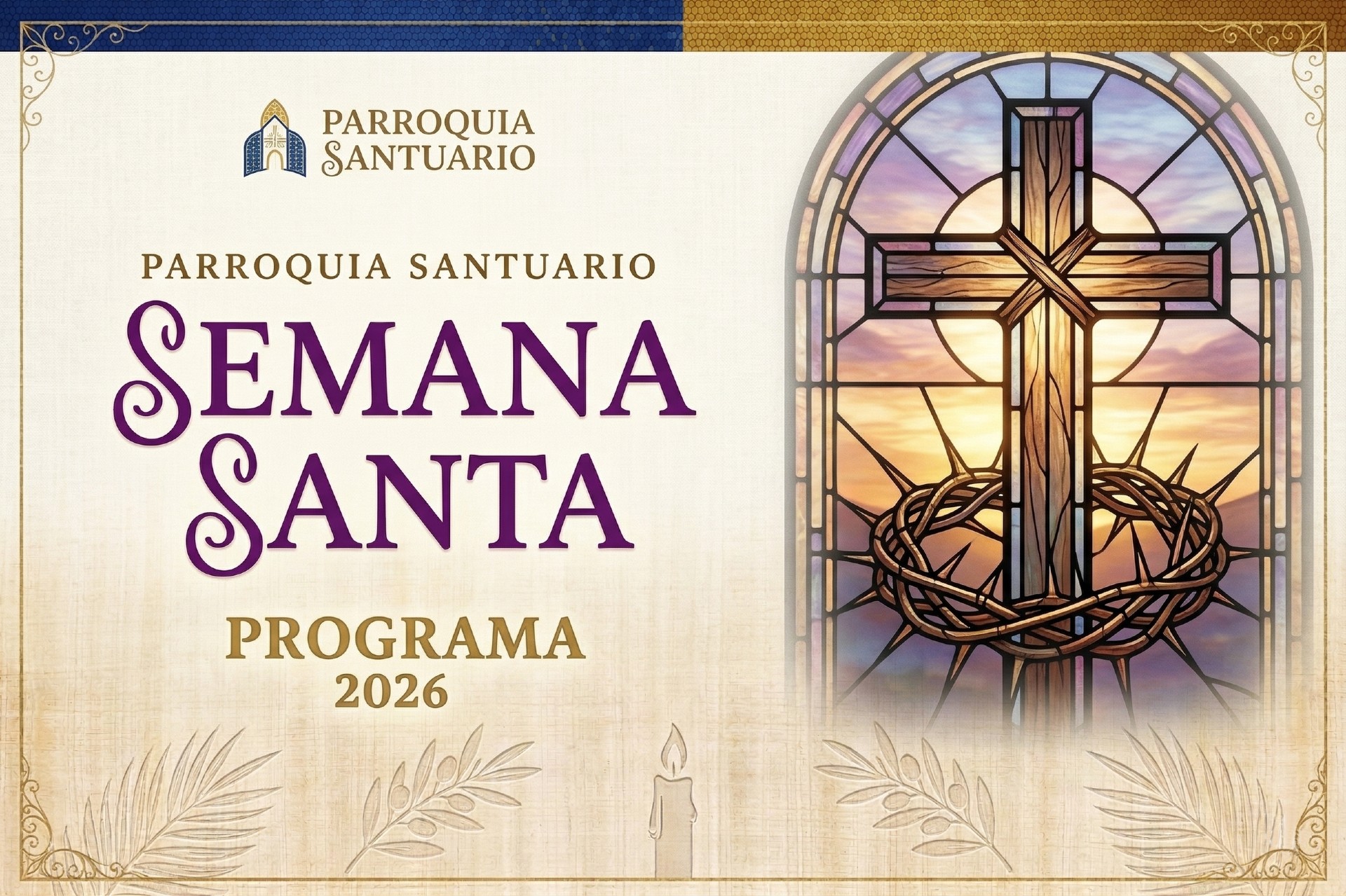 Programa Semana Santa del 2026 en Luque Py